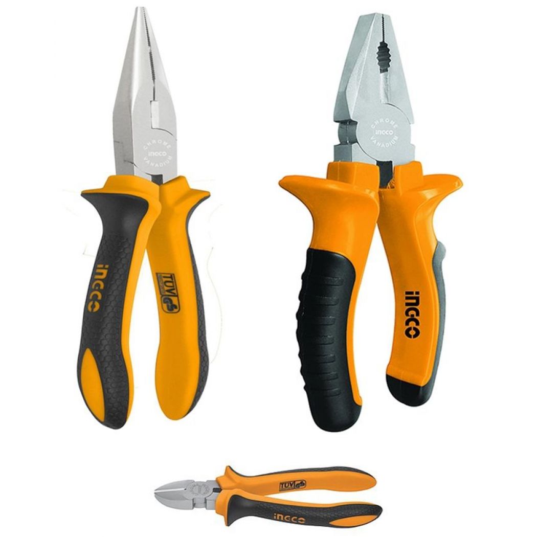 1 INGCO 180 mm CrV Combination Pliers in Pakistan